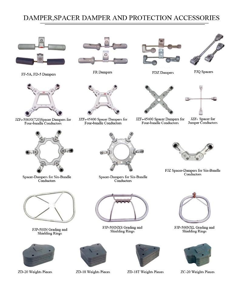 Damper, Spacer Damper and Protection Accessories