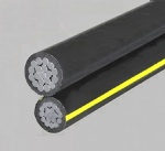 Duplex Conductor 600 V Secondary Type URD Cable - Aluminum Conductor